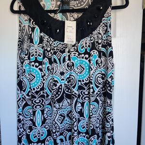 Embellished Sleeveless tank